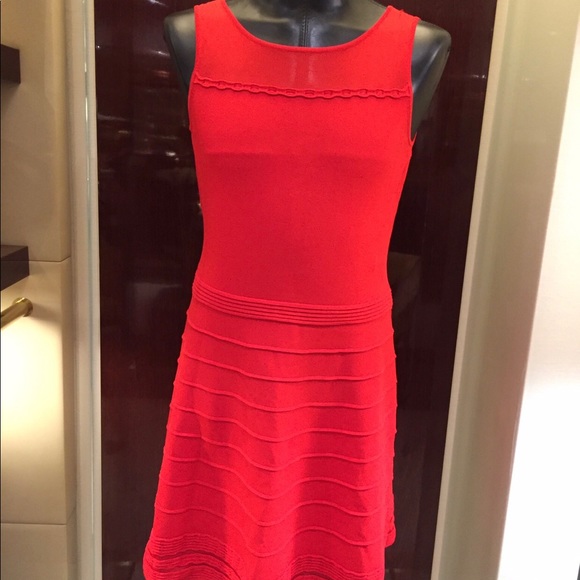 NWT Ralph Lauren Red Dress size L - Picture 1 of 4